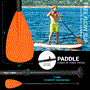 Pyle - SLSUPB135 , Gadgets and Handheld , Cameras - Videocameras , Free-Flow Inflatable SUP - Stand Up Water Paddle-Board